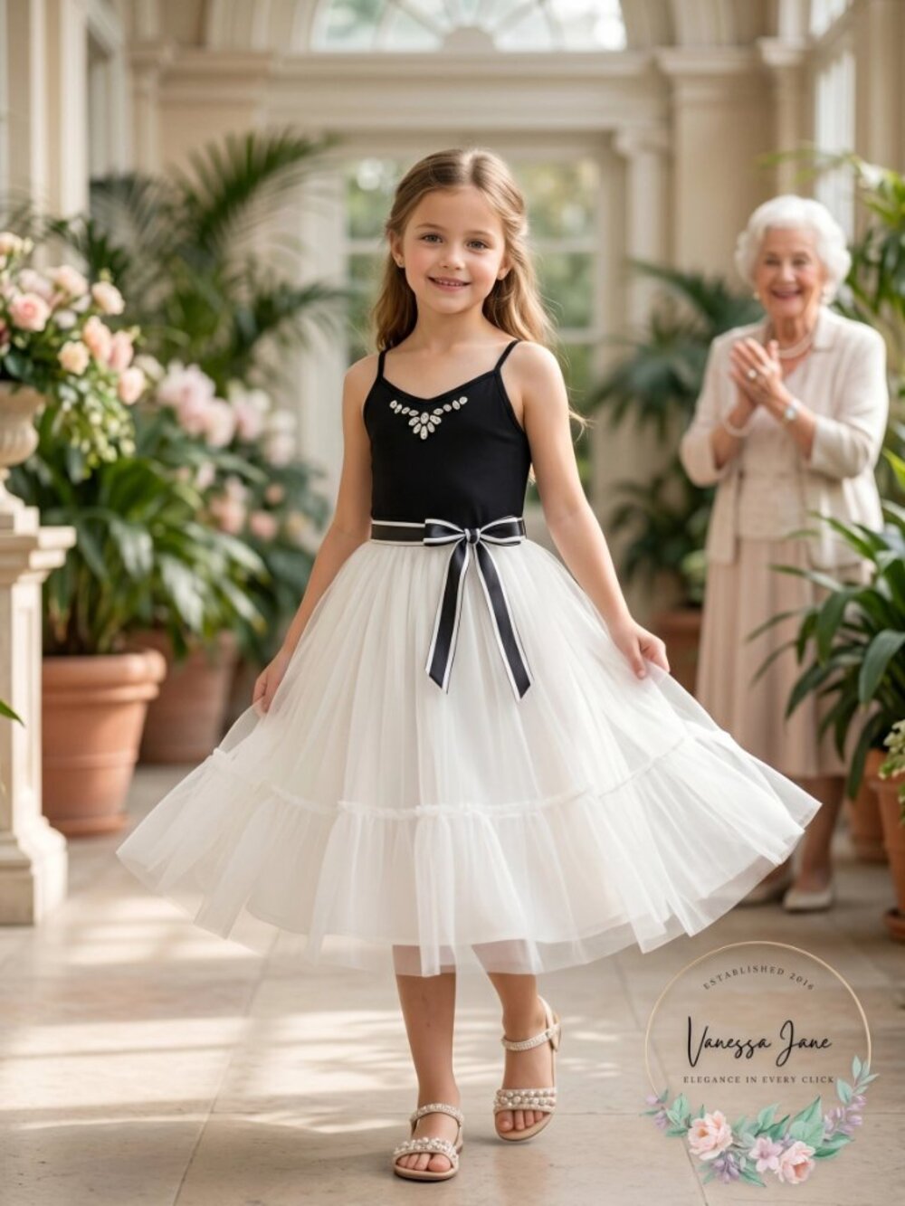 Pink & Violet Girls V-neck Ballerina Dress SIZE 12